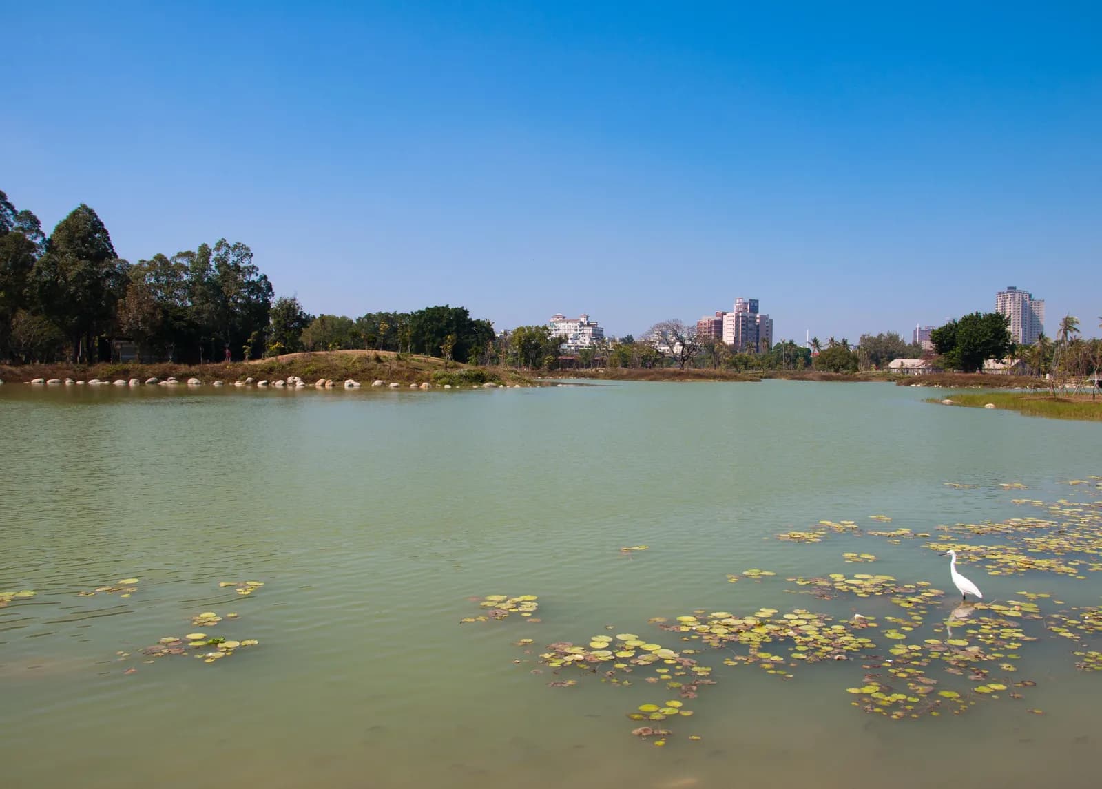 Walk or jog Weiwuying Metropolitan Park