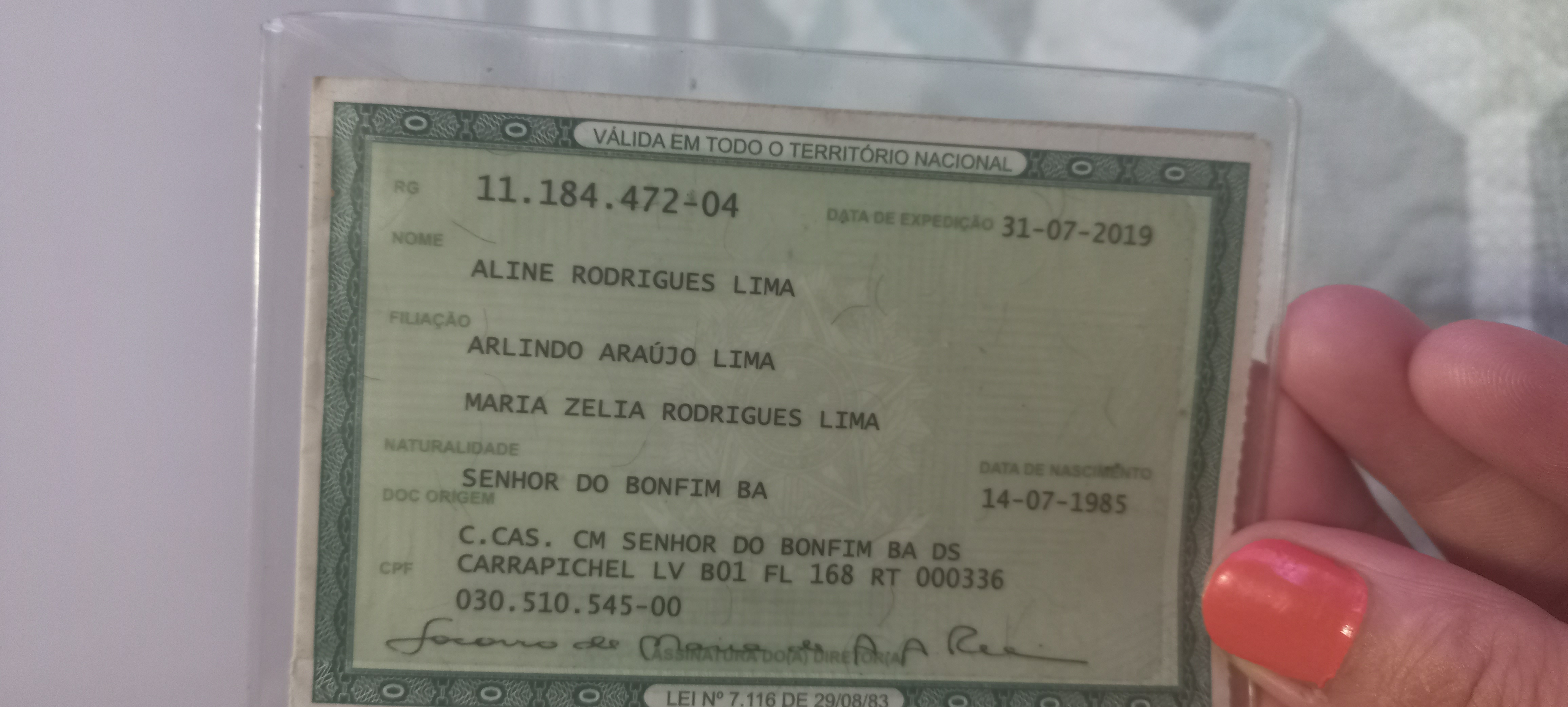 User